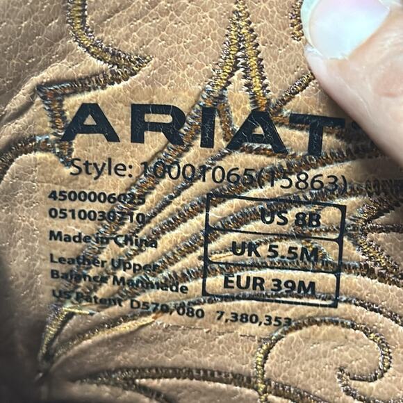 Ariat Women’s Cowboy Boots Festival Cowgirl Leather Sexy Concert Date Night - Picture 7 of 10